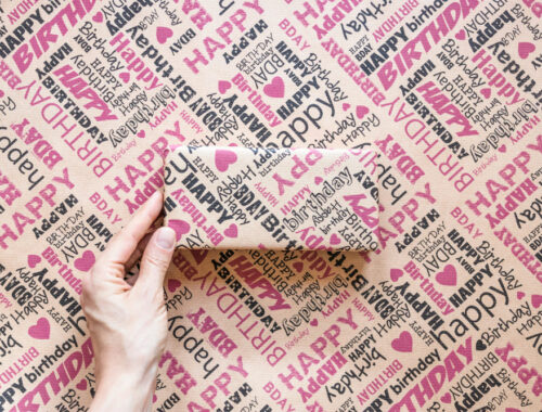 Custom Printed Gift Wrapping Paper Printing in Dubai